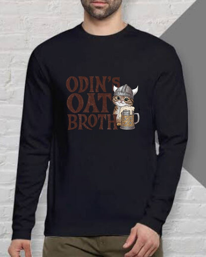 Odin Oat Broth Cotton Long Sleeve Tshirt