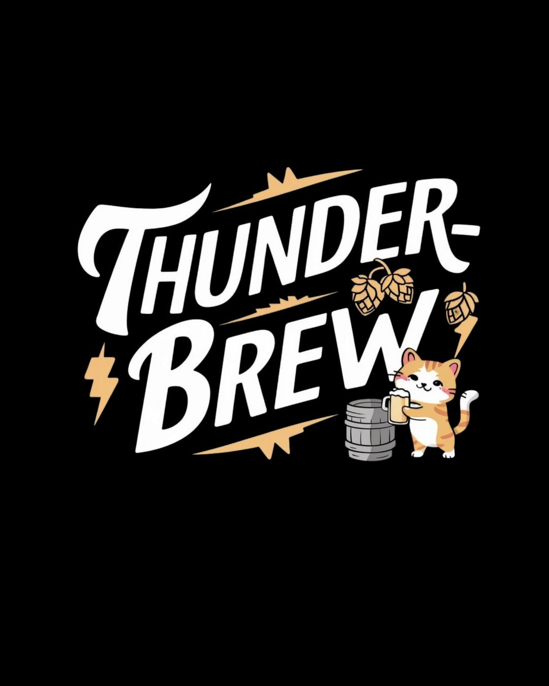 Thunder Brew  Cotton Long Sleeve Tshirt