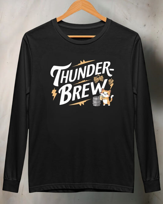 Thunder Brew  Cotton Long Sleeve Tshirt