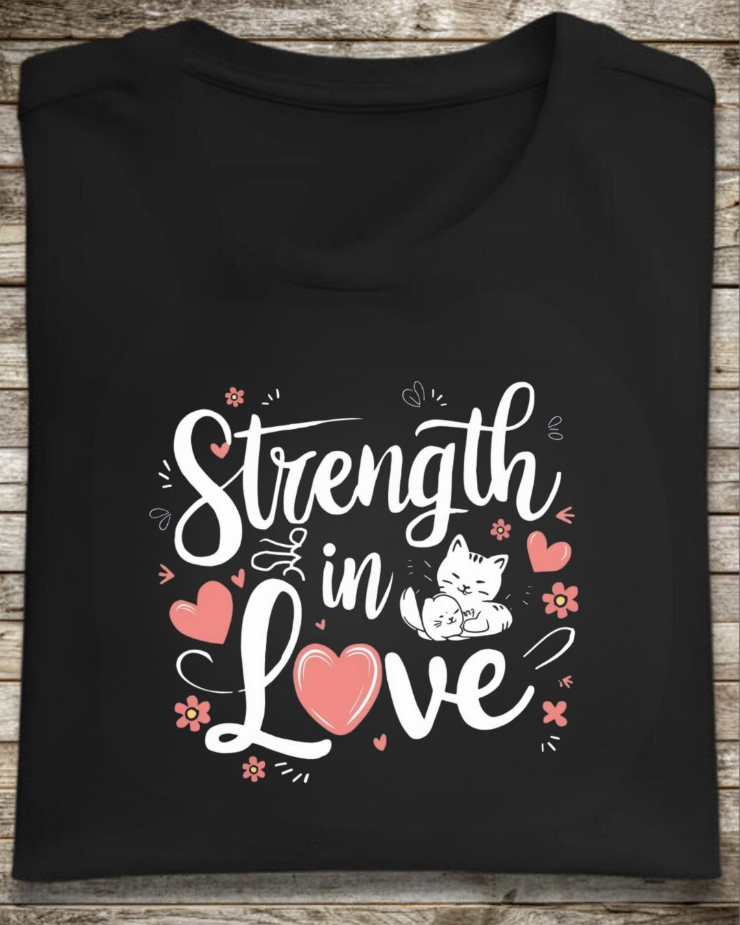 Strength In Love Cotton Tees