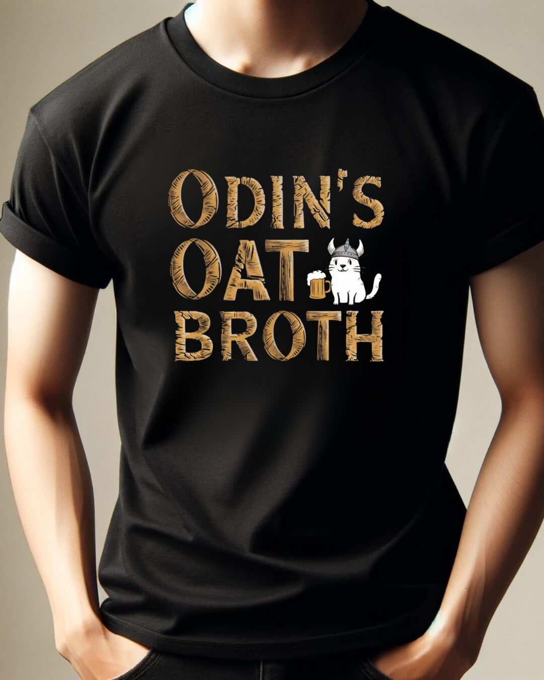 Odin's Oat Broth Cotton T-Shirt