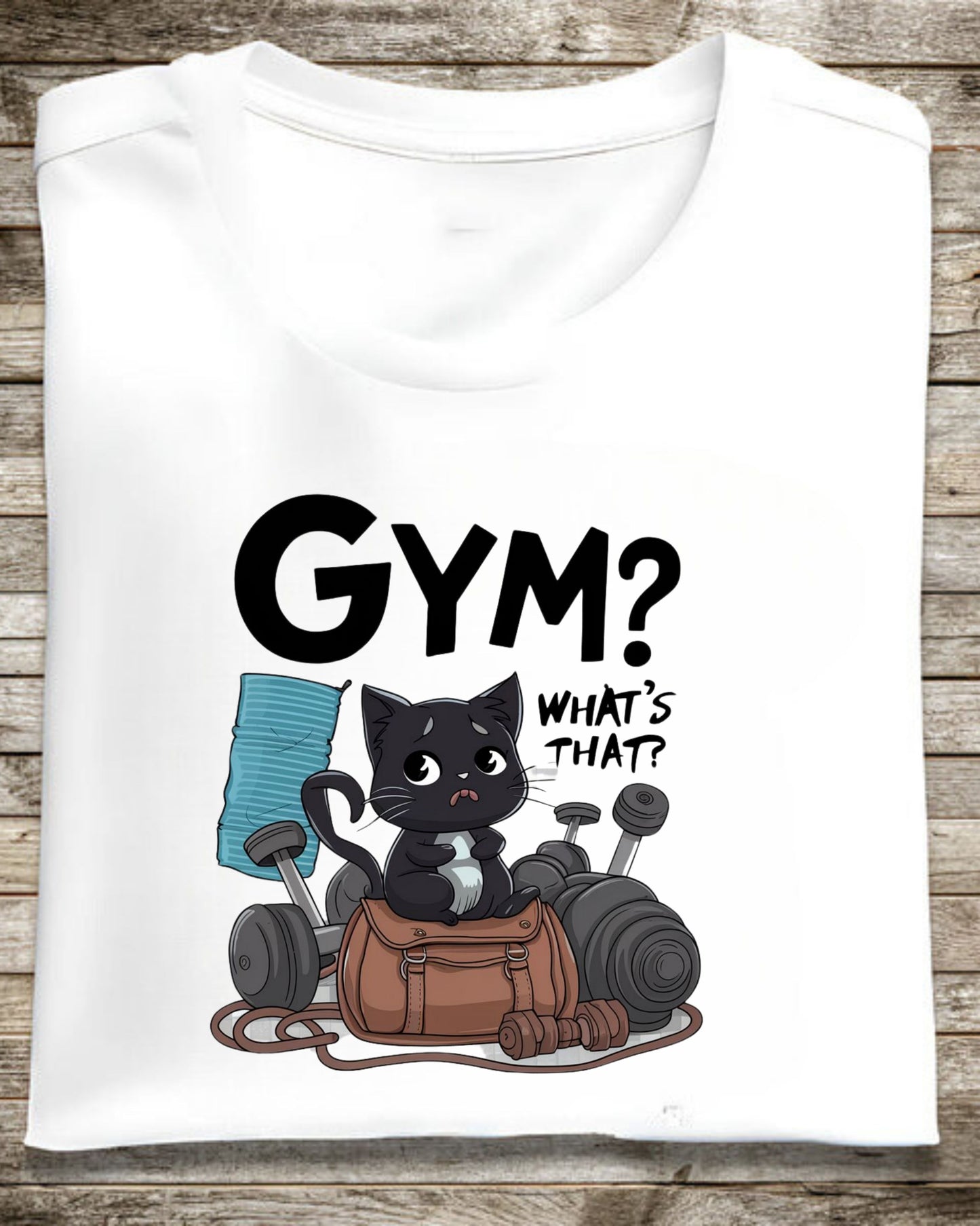 Gym What's That Cotton Tshirt