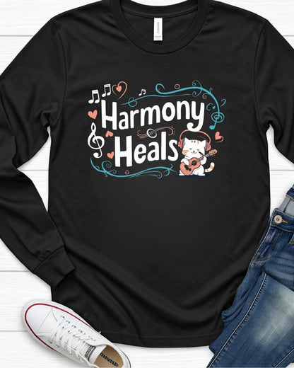 Harmony Heal Cotton Long Sleeve Tshirt