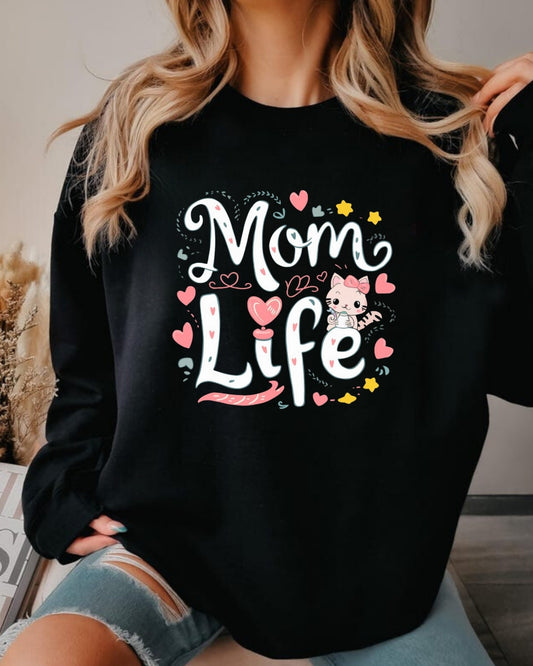 Mom Life Ultra Cotton Sweatshirt