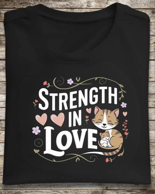 Strength In Love Cotton Tshirt