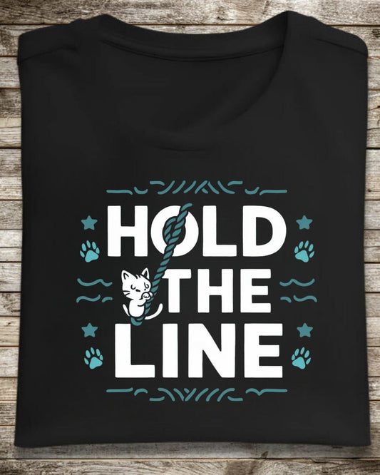 Hold The Line Cotton Tshirt