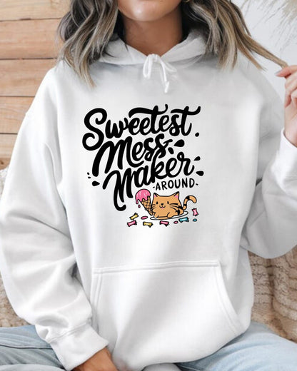 Purrfectly Pampered Unisex Heavy Cotton Hoodie