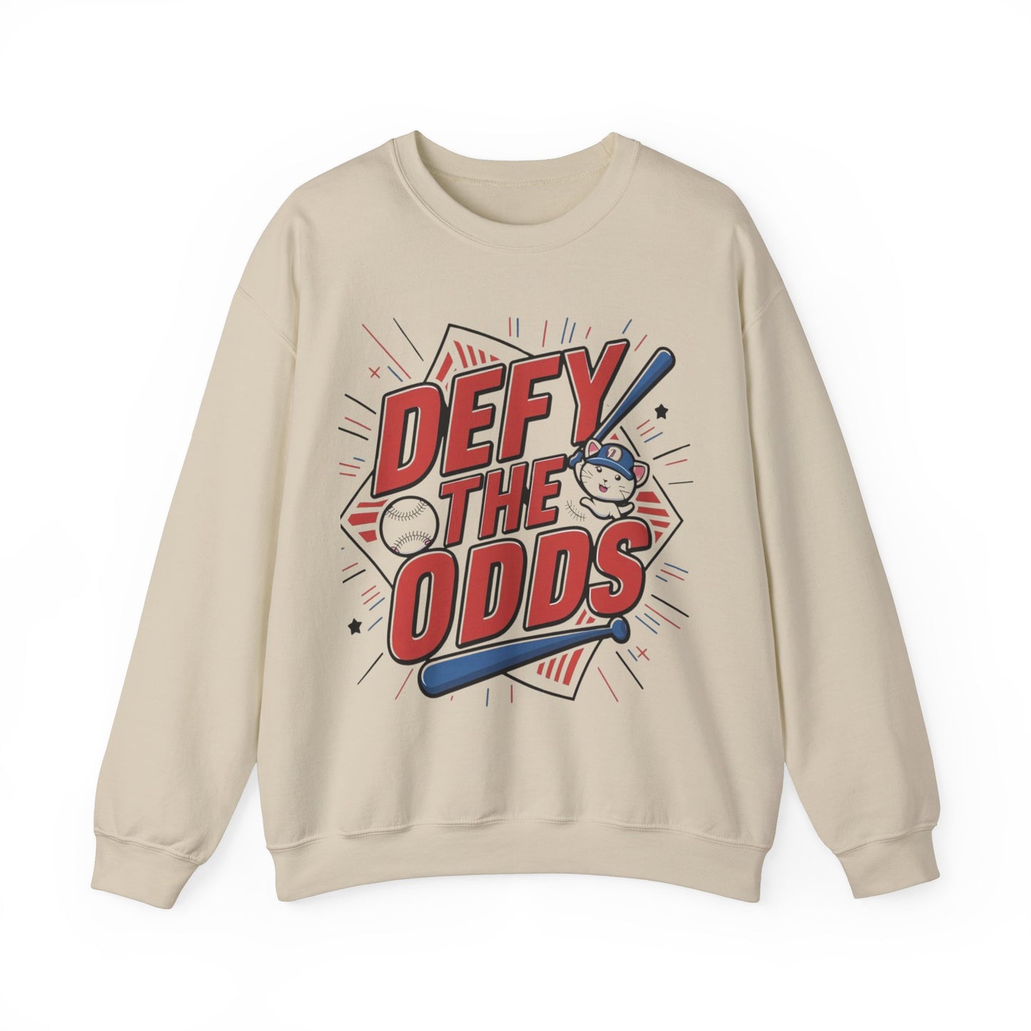 Defy The Odds Ultra Cotton Crewneck Sweatshirt