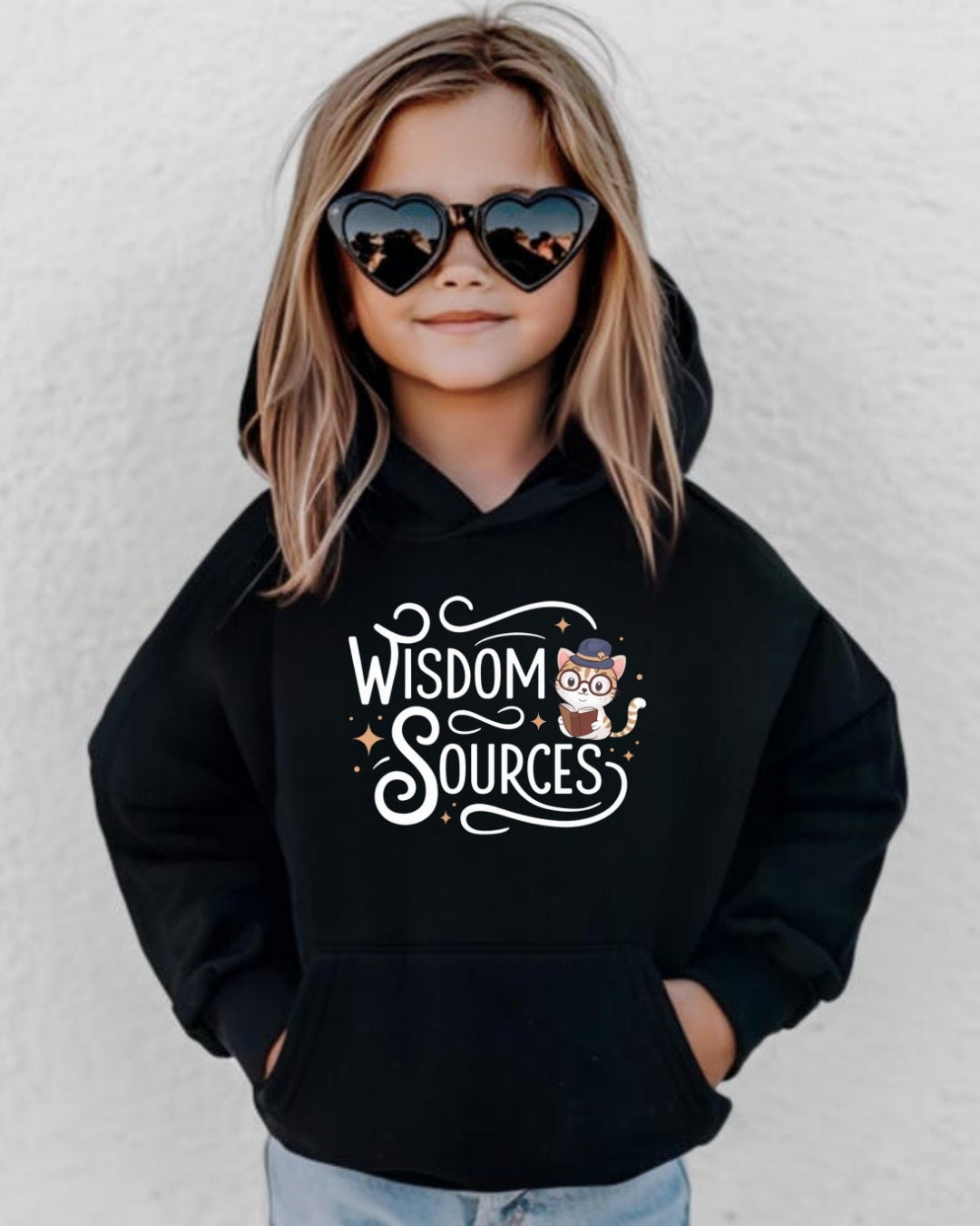 Wisdom Sources Youth Heavy Blend Hoodie