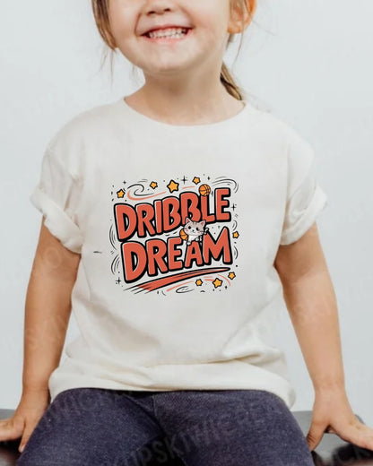 Dribble Dream Toddler Cotton Kids T-Shirt