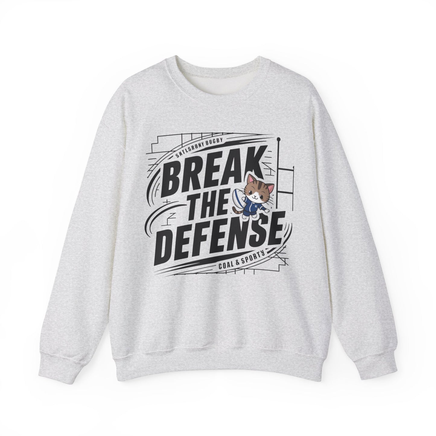 Break The Defence Ultra Cotton Crewneck Sweatshirts