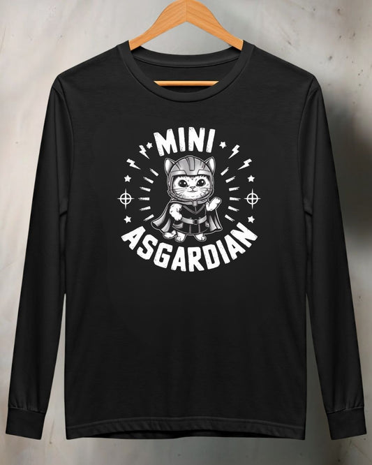 Mini Asgardian Cotton Long Sleeve Tshirt