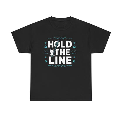 Hold The Line Unisex Cotton T-Shirt