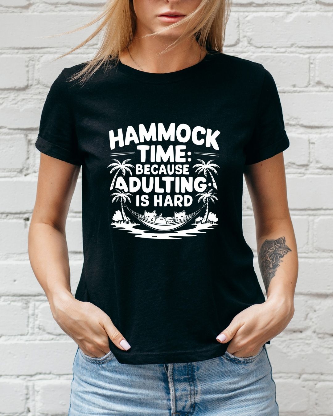 Hammock Time Cotton Tshirt