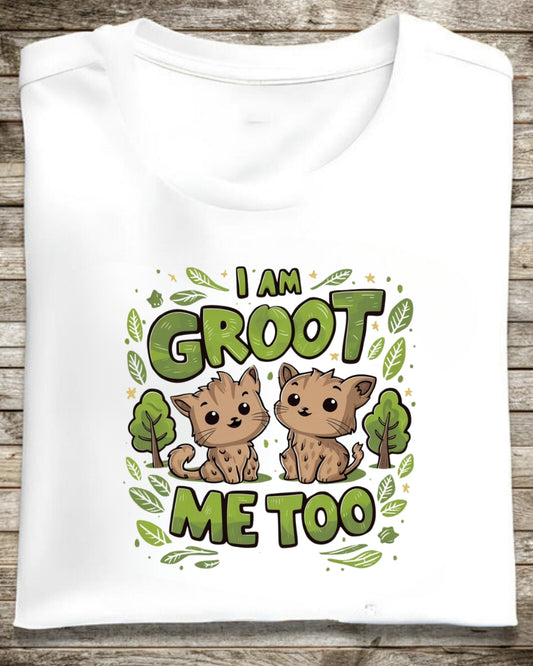 I am Groot Me Too Cotton T-Shirt