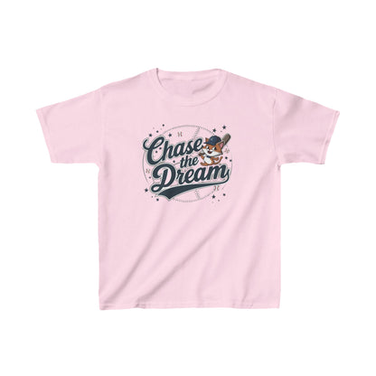 Chase The Dream Heavy Cotton Kids T-Shirt