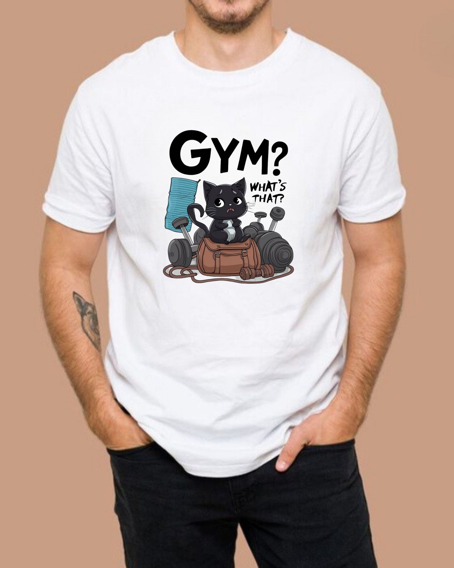 Gym What's That Cotton Tshirt