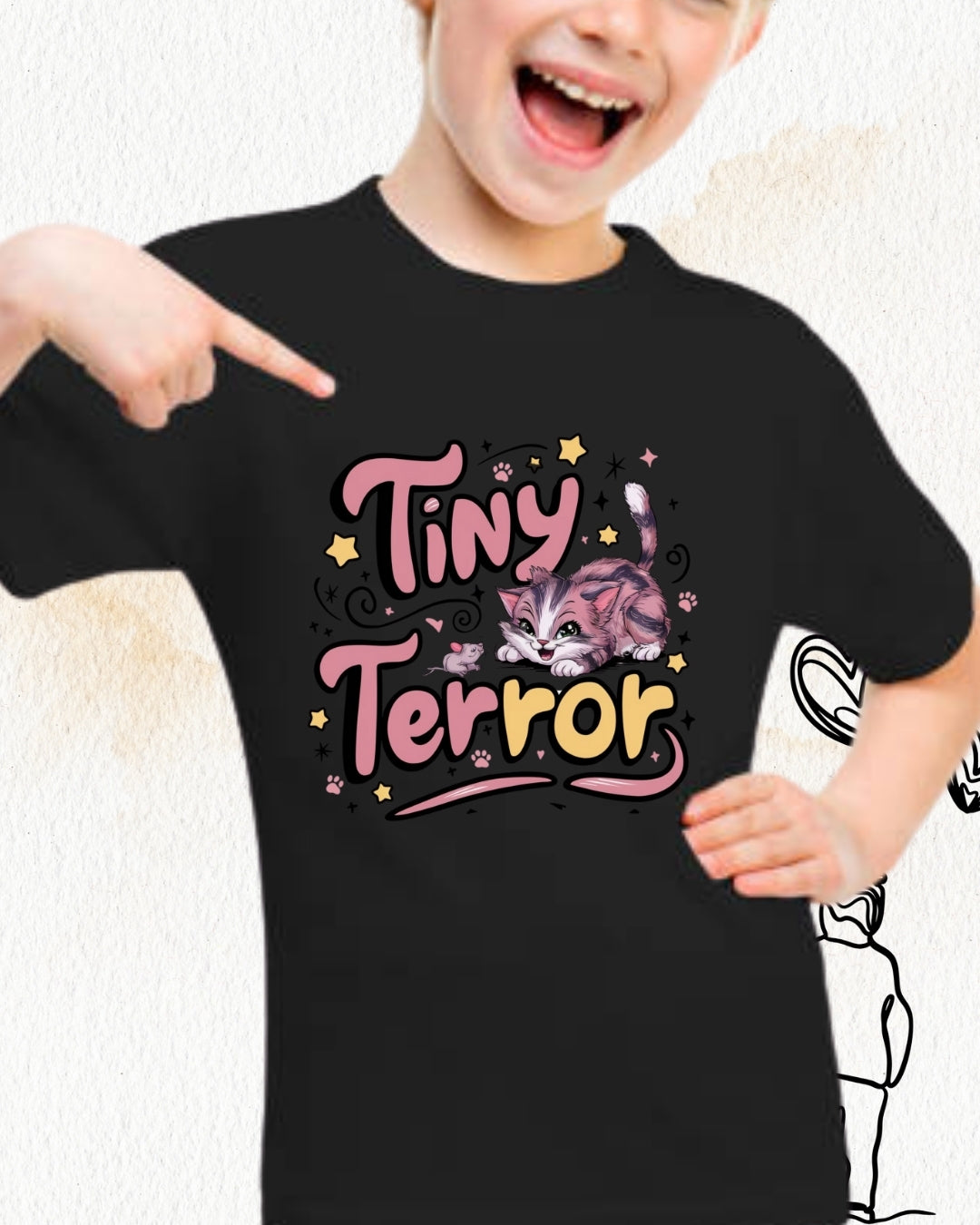 Tinny Terror Heavy Cotton kid T-Shirt