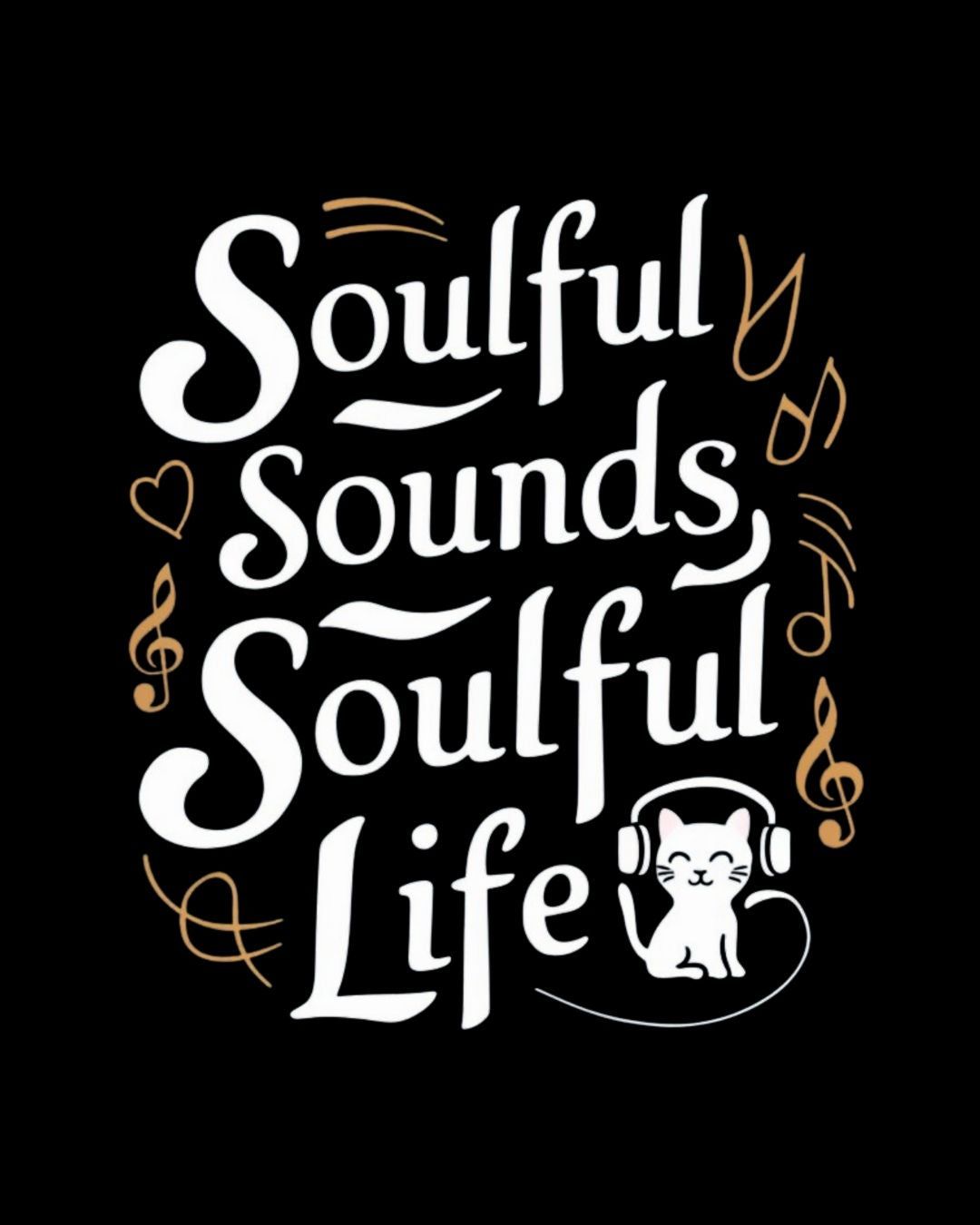 Soulful Sound Soulful Life Cotton Tshirt