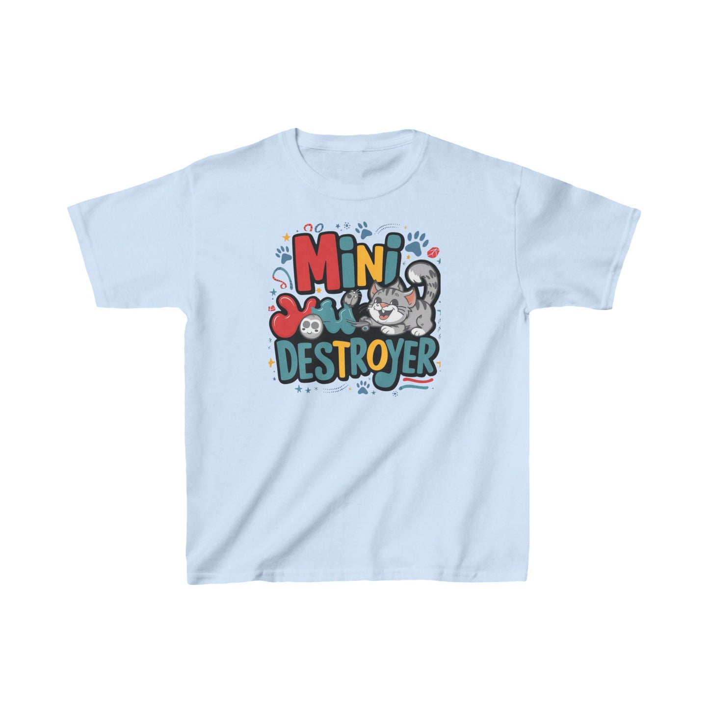 Mini Destroyer Kids Heavy Cotton T-Shirt