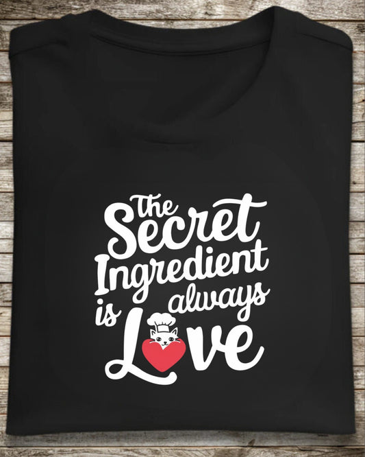 Secret Ingredient Is Love Unisex T-Shirt