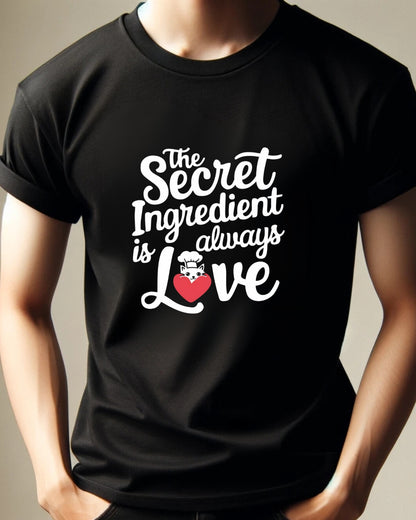 Secret Ingredient Is Love Unisex T-Shirt