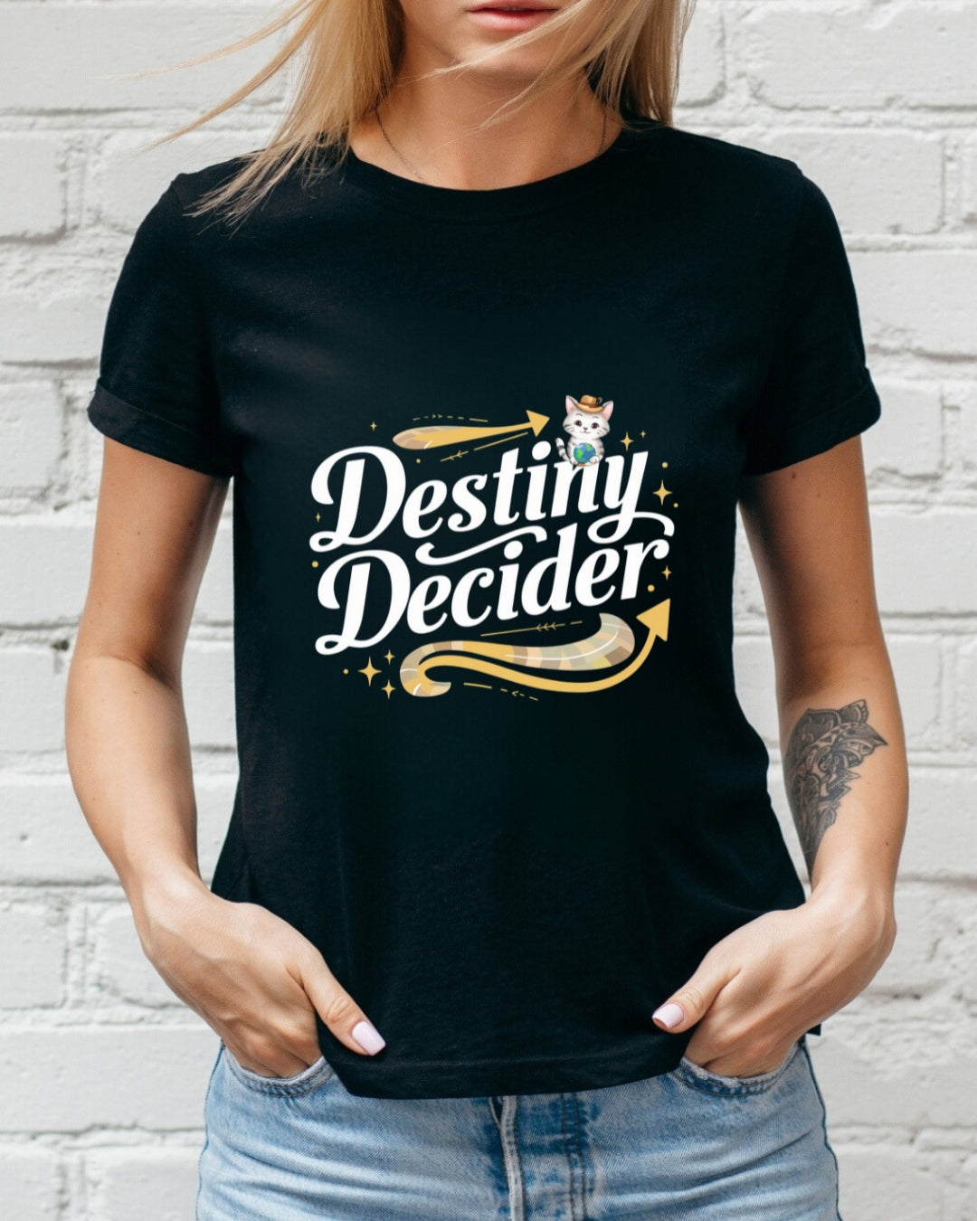 Destiny Decider Dad Cotton T-Shirt