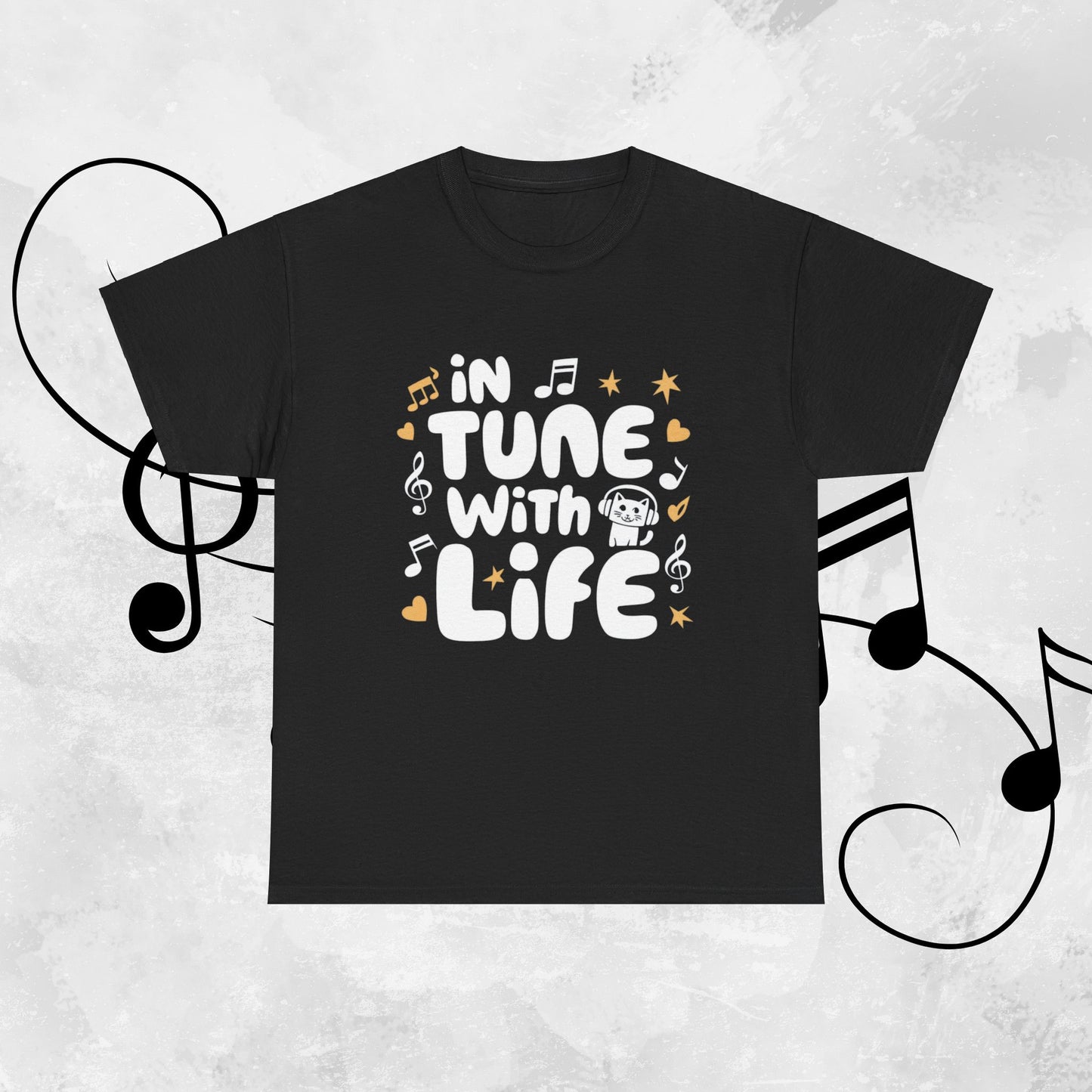 In Tune With Life Gifts Cotton T-Shirt