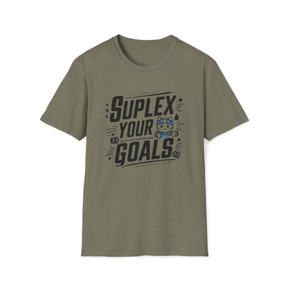 Suplex Your Goals Cotton Men Tshirt