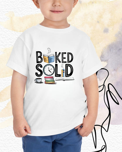 Booked Solid Kid Cotton Tshirt