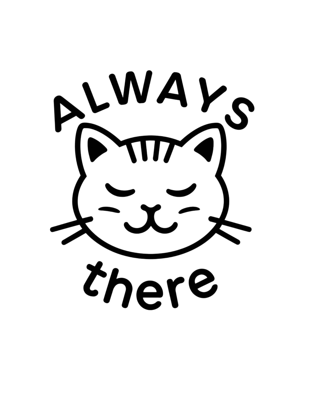 Always There  Dad Cotton T-Shirt