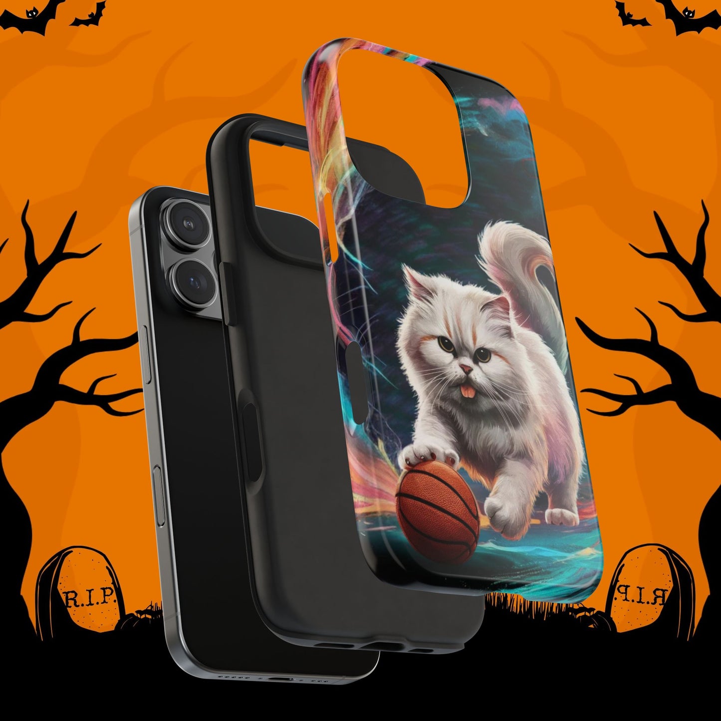 Meowble Dribble Tough Case