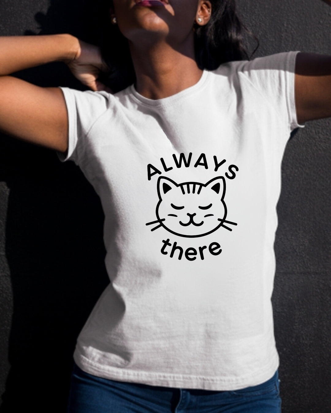 Always There  Dad Cotton T-Shirt