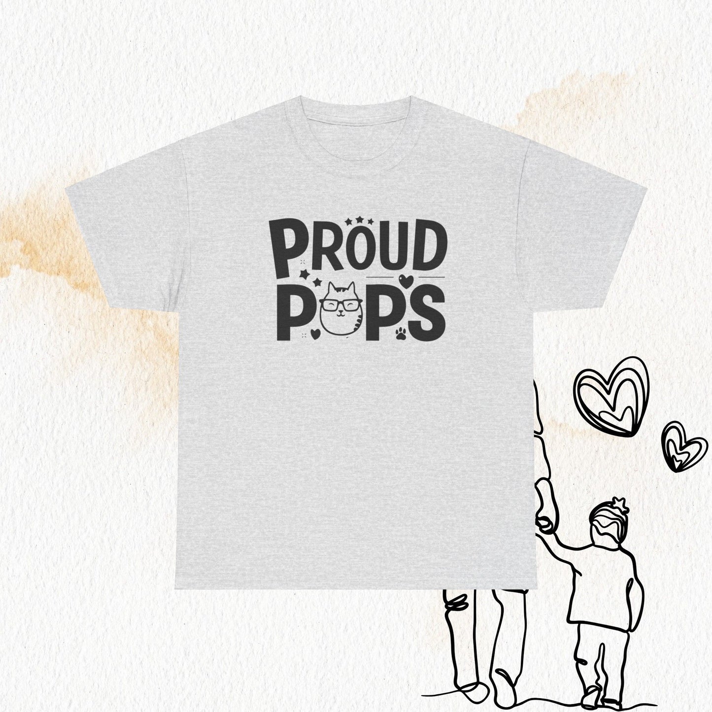 Proud Pops Cotton T-Shirt