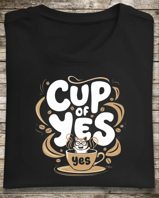 Cup Of Yes Cotton T-Shirt