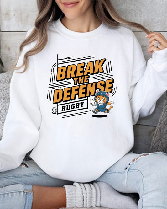 Break The Defence Ultra Cotton Crewneck Sweatshirt