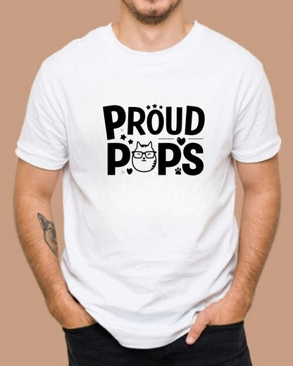 Proud Pops Cotton T-Shirt