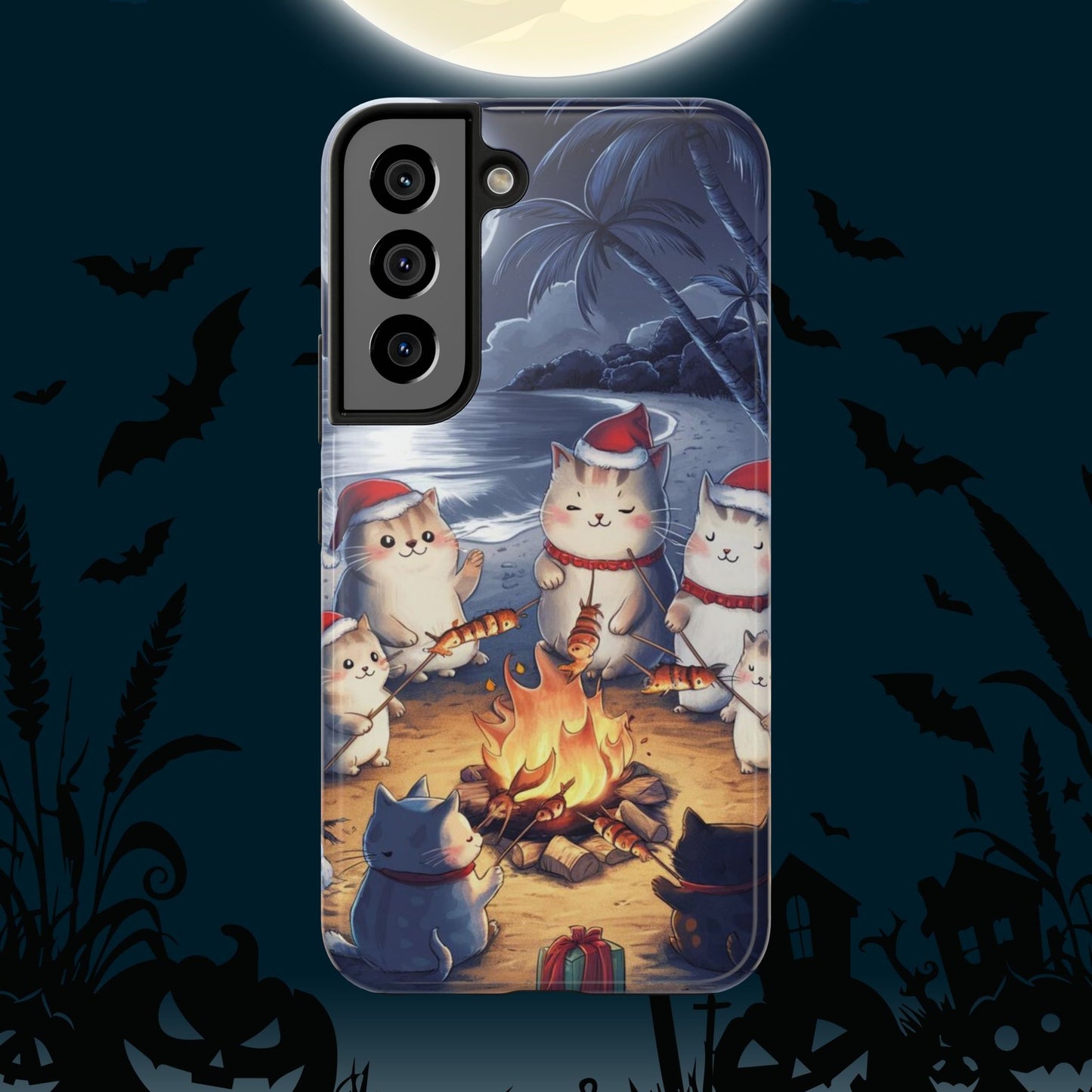 Meowmas Magic Tough Case