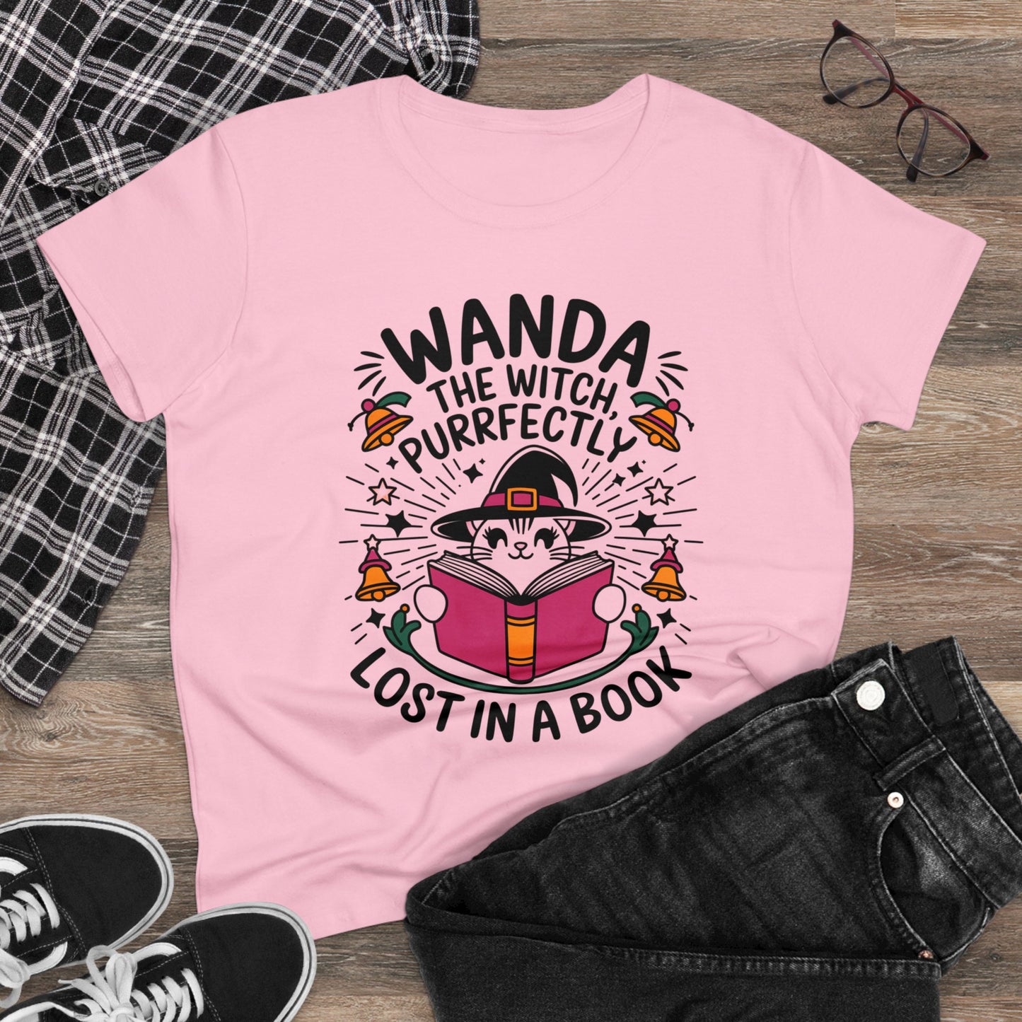 Wizard's Wand Women Cotton Tshirt