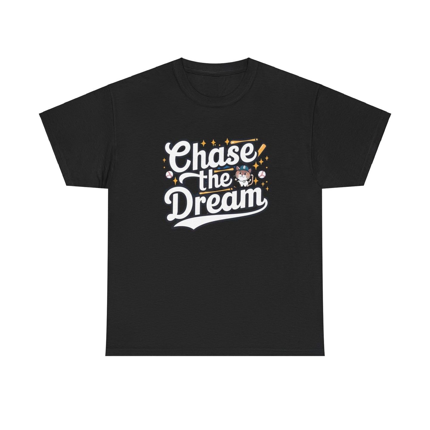 Chase The Dreams Baseball Crew Neck Tee