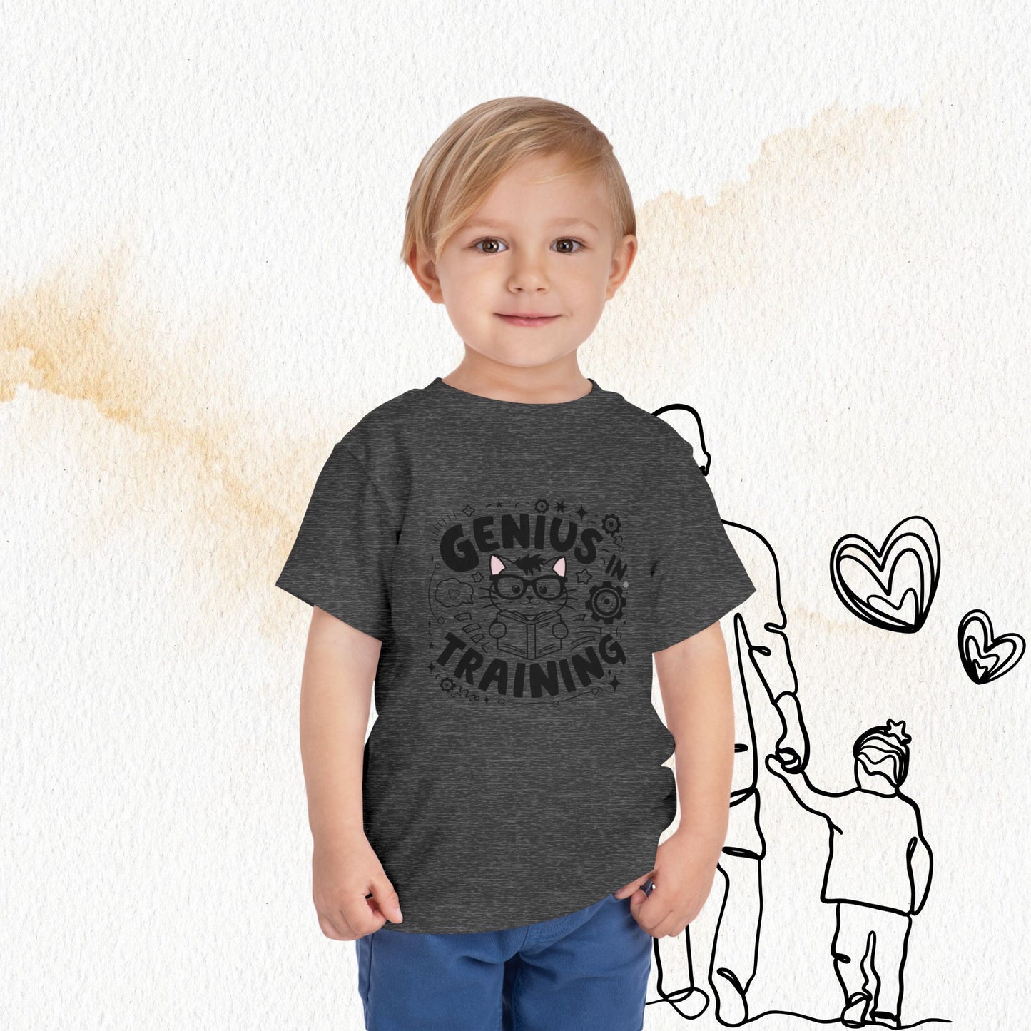 Genius In Training Toddler  Cotton Kids T-Shirt