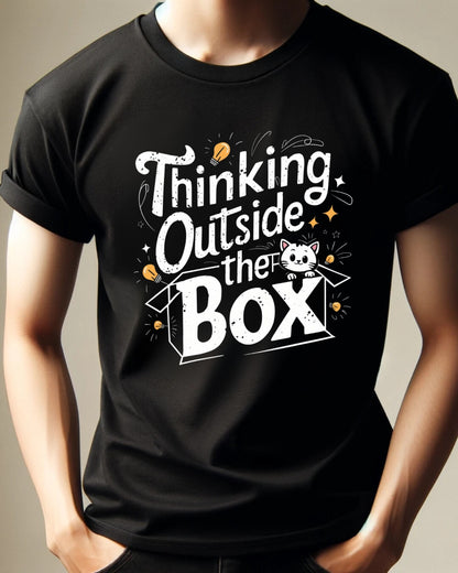 Thinking Out of Box Cotton T-Shirt