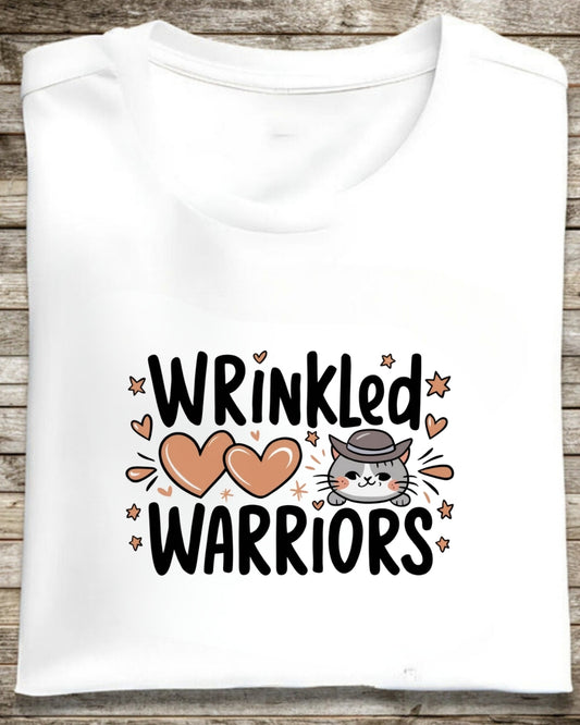 Wrinkle Warrior Grandma Cotton Tshirt