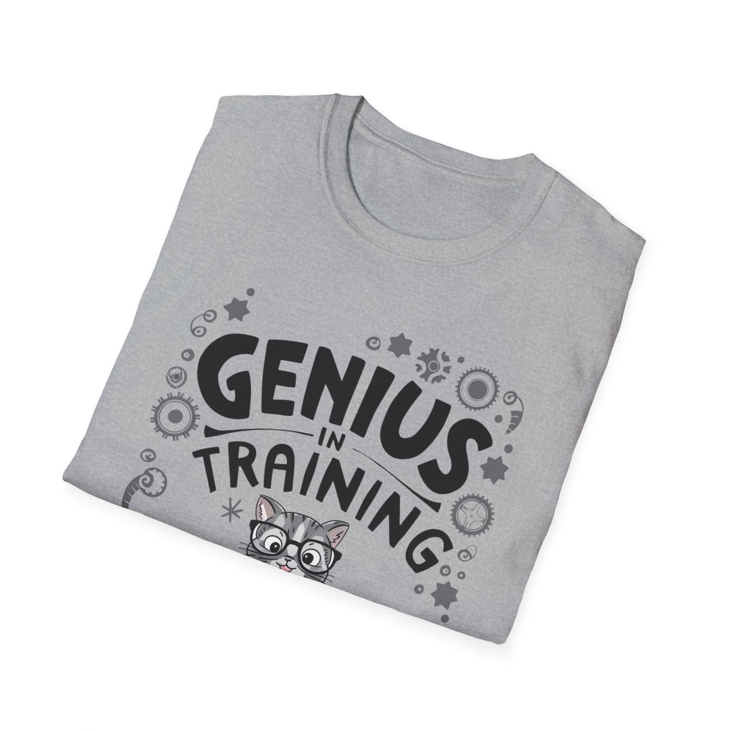 Genius In Training Cotton Men Tshirt