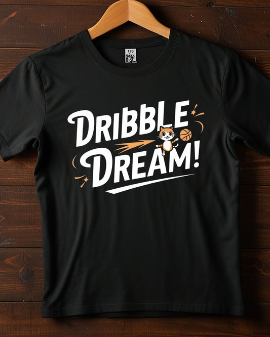 Dribble Dream Kids Heavy Cotton T-Shirt