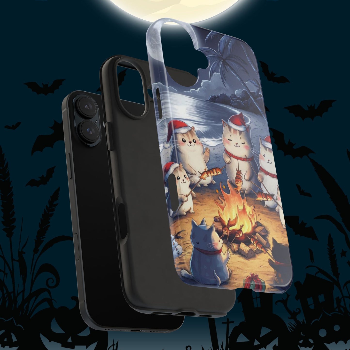 Meowmas Magic Tough Case