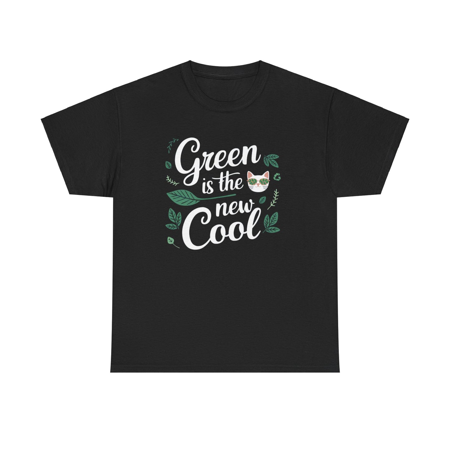 Green Is The New Cool Nature Cotton T-Shirts