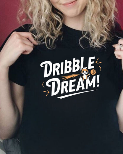 Dribble Dream Kids Heavy Cotton T-Shirt