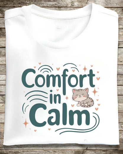 Calm In Comfort Cotton T-Shirt