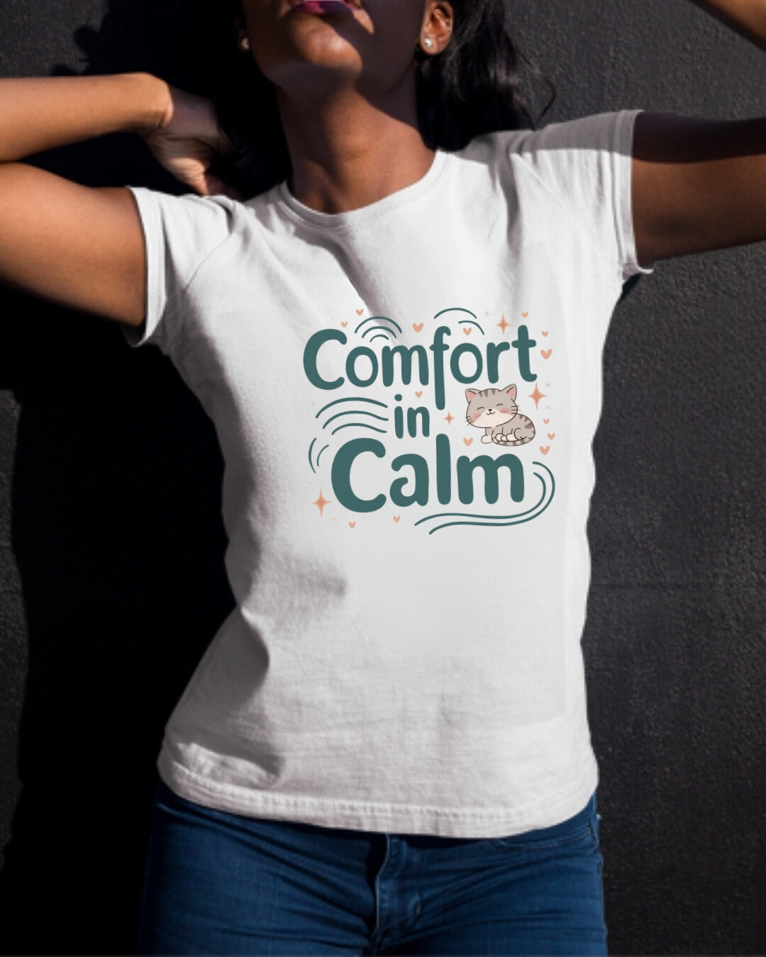 Calm In Comfort Cotton T-Shirt